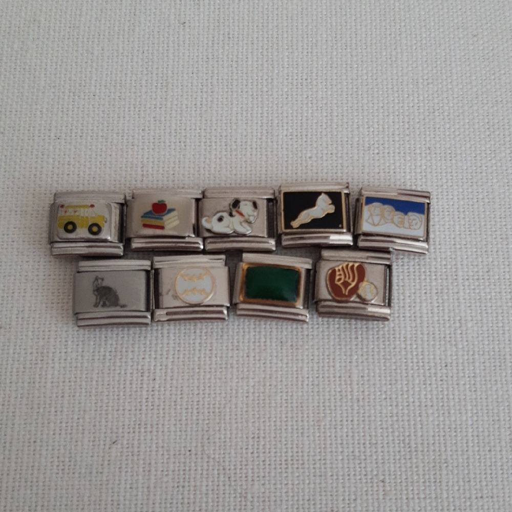Italian Charm Bracelet Links